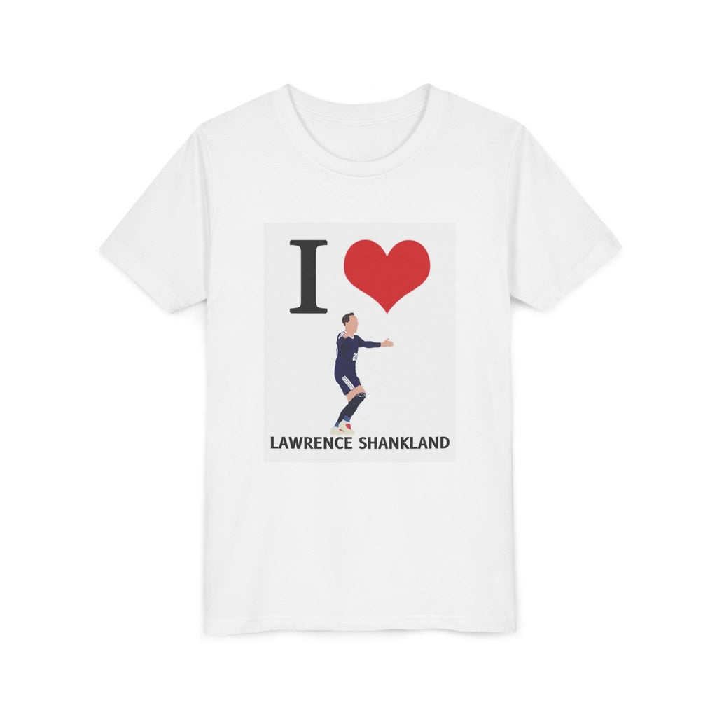 Youth Scottish 'I Heart' Shankland Shirt