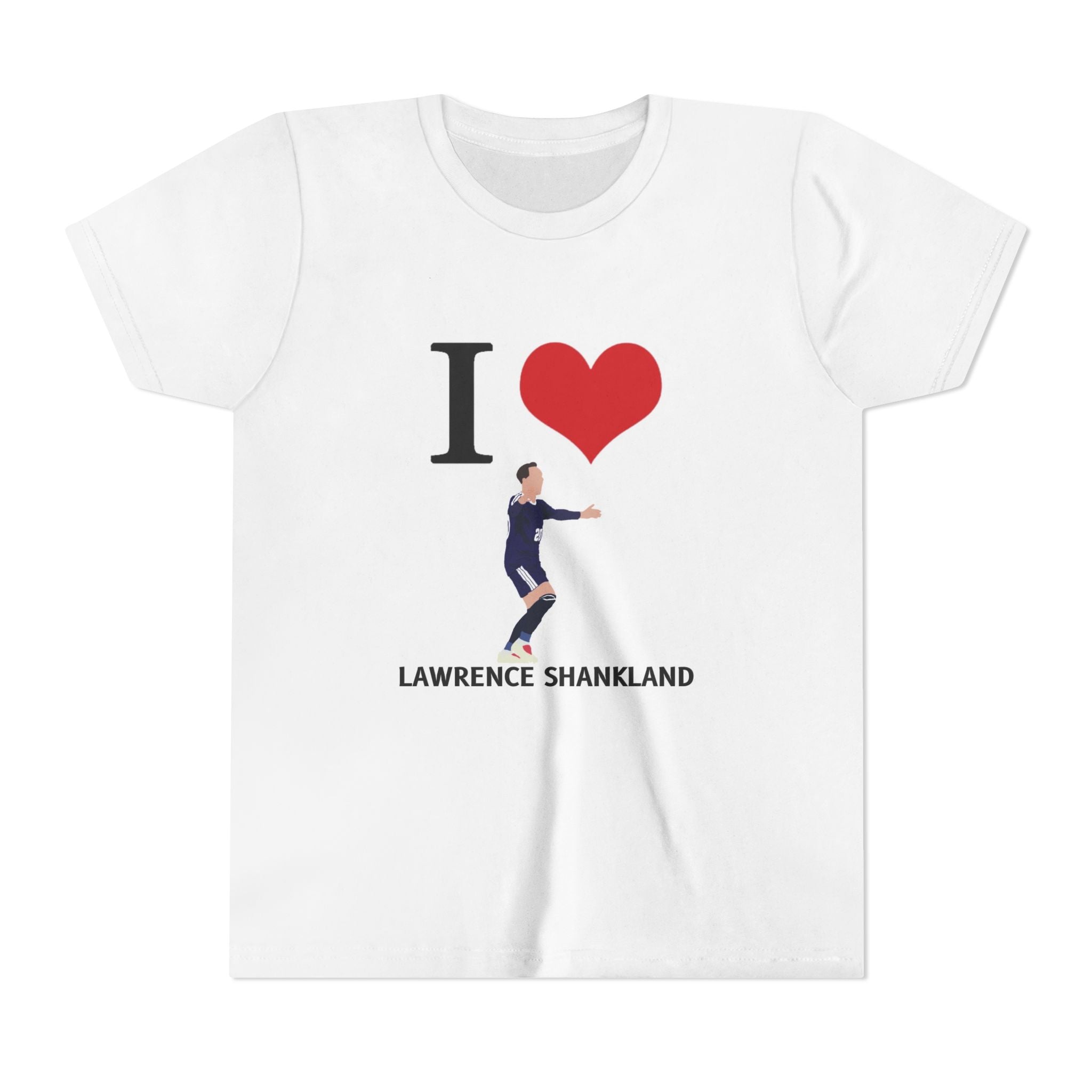 Youth Scottish 'I Heart' Shankland Shirt