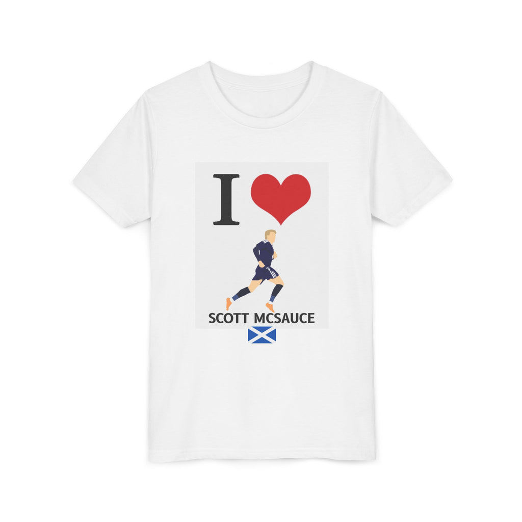 Youth Scottish 'I Heart' McSauce Shirt